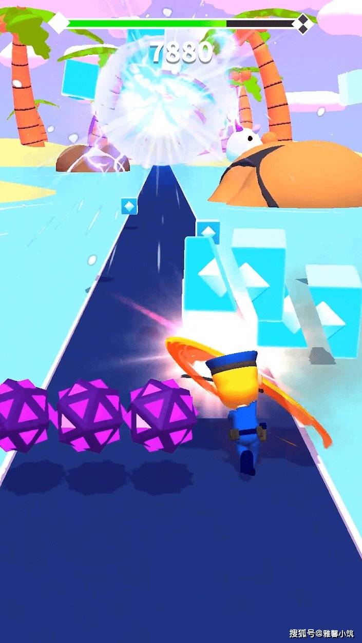 “三亿体育手机版”
炫彩音乐跑酷手游《劈砍冠军》带你体验令人眼花缭乱的醒目刀光(图5)